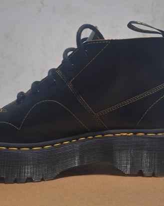 Dr Martens Stivali Platform Monkey Church Quad