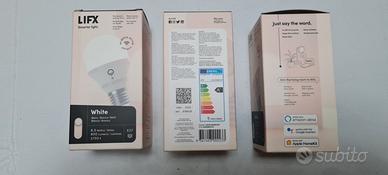 3 Lampadine WiFi LIFX E27 – LED Wi-Fi Dimmerabili