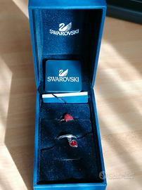 Coppia anelli cuore Swarovski 