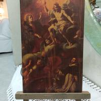 Icona Mattia Preti San Domenico Cristo fulminante 