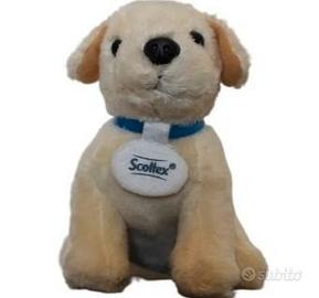 Peluche cane labrador Scottex pupazzo gadget bimbi