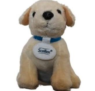 Peluche cane labrador Scottex pupazzo gadget bimbi