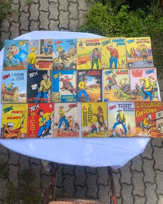 Lotto 93 Fumetti Tex Willer Vintage – Collezione N