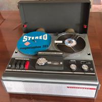 REGISTRATORE A 4 PISTE TELEFUNKEN MAGNETOPHON 203