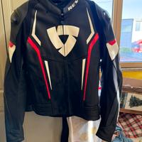 Giacca moto REV’IT! in pelle tg 48 pari al nuovo