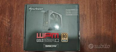 Sharkoon WPM Gold Zero 550W - 80 Plus Gold