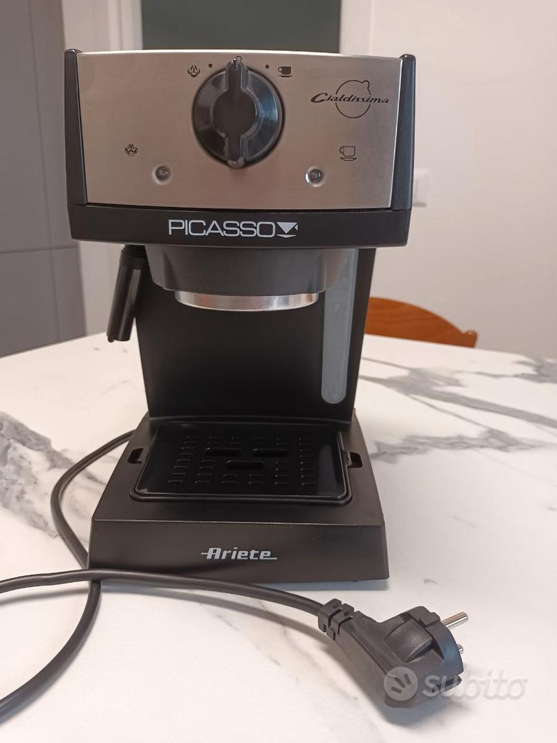 Ariete Picasso Cialdissima | Macchina Da Caffè Espresso Con Cialde ESE E Polvere | 15 Bar, Maxi Cappuccino