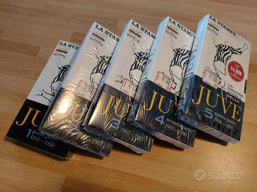 Set 5 VHS "La Grande Storia della Juve" SIGILLATE!