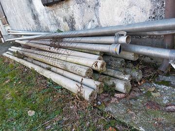 Pali recinzione in cemento armato