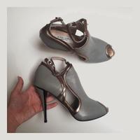 GIANNI MARRA tronchetti spuntati verde salvia n.37