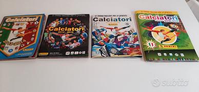 4 album calcio figurine panini completi