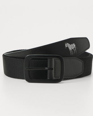 Paul Smith CINTURA UOMO ZEBRA - Colore nero
