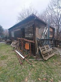 Ferro/legname - box e recinto animali