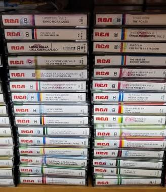 Musicassette Rca Bordo Bianco Audio Tapes MC Album