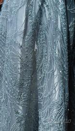 ✨ Abito da cerimonia elegante color argento ✨