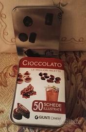 Cofanetto con schede illustrate ricette -Giunti