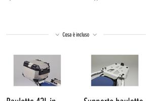 Bauletto 42 L Alluminio + supporto Honda GIVI
