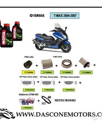 Kit Tagliando completo Tmax 2004 2007