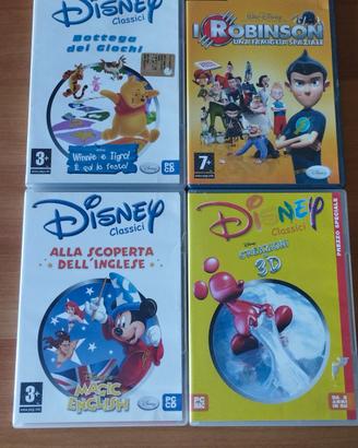 4 videogiochi per PC Disney