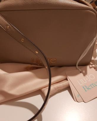 liu jo borsa tracolla  beige