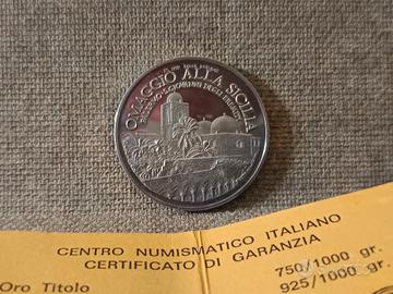 Fiorino d'Argento Palermo 1978 - Certificato