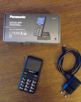 Cellulare Panasonic KX-TU155 per Anziani