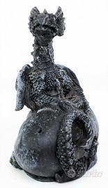 Statuina statua resina drago cinese draghi