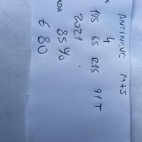 4 GOMME INVERNALI M+S 195/65/15 91T