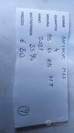 4 GOMME INVERNALI M+S 195/65/15 91T