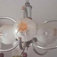 Lampadario Mazzega vintage  vetro di murano anni70