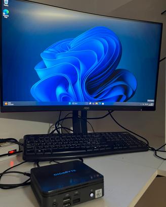 Mini PC Gygabyte Nuovo Win11 16GB ram