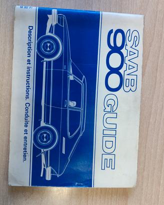 libretto uso e manutenzione Saab 900 