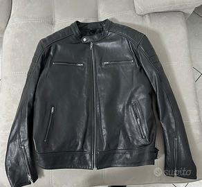 Giacca Carburo in pelle da moto