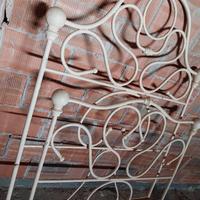 letto in ferro  vintage