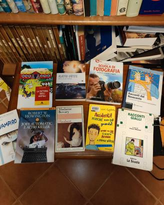 9 Libri di Narrativa, Romanzi, Letteratura