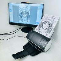 Scanner Fujitsu fi-7140 - Duplex - 80ipm