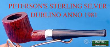 PETERSON'S STERLING SILVER SHAPE 606-ANNO 1981