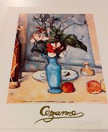 Riproduzione opera Cézanne "Il vaso blu"