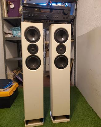 Casse autocostruite con amplificatore yamaha