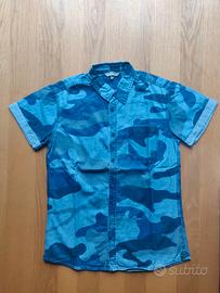 Camicia blu