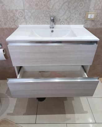 Mobile sospeso per bagno