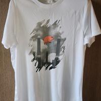 Maglia bianca Pink Floyd tg S