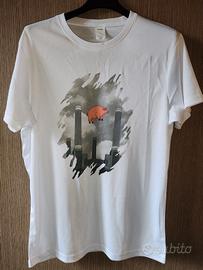 Maglia bianca Pink Floyd tg S