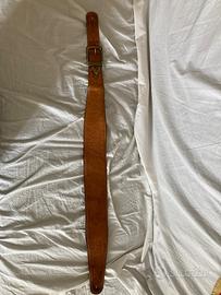 Tracolla cuoio 1965 per chitarra basso