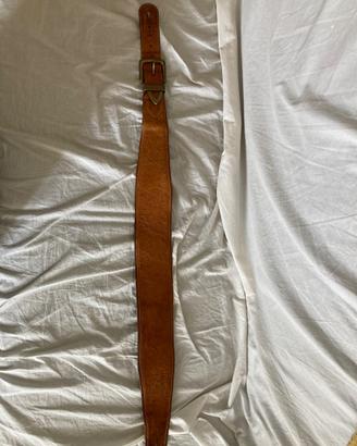Tracolla cuoio 1965 per chitarra basso
