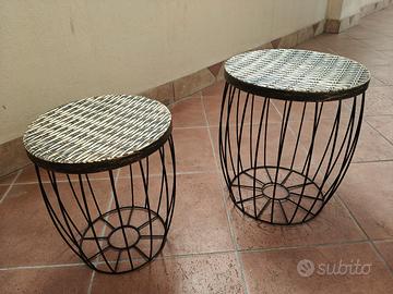 Tavolini in ferro di design
