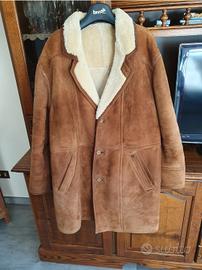 Giaccone uomo ASGARD in pelle taglia 48/50.