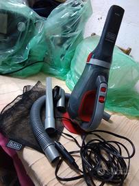 aspirapolvere auto con accessori 