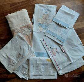 Corredo lettino/carrozzino bimbi