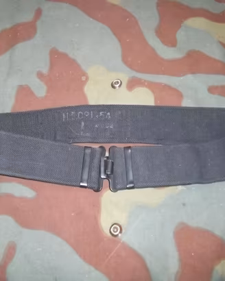 British Army Post WW2 Military Police Black Belt